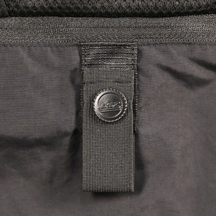 Campera LS2 Apex Hombre Negro / Rojo